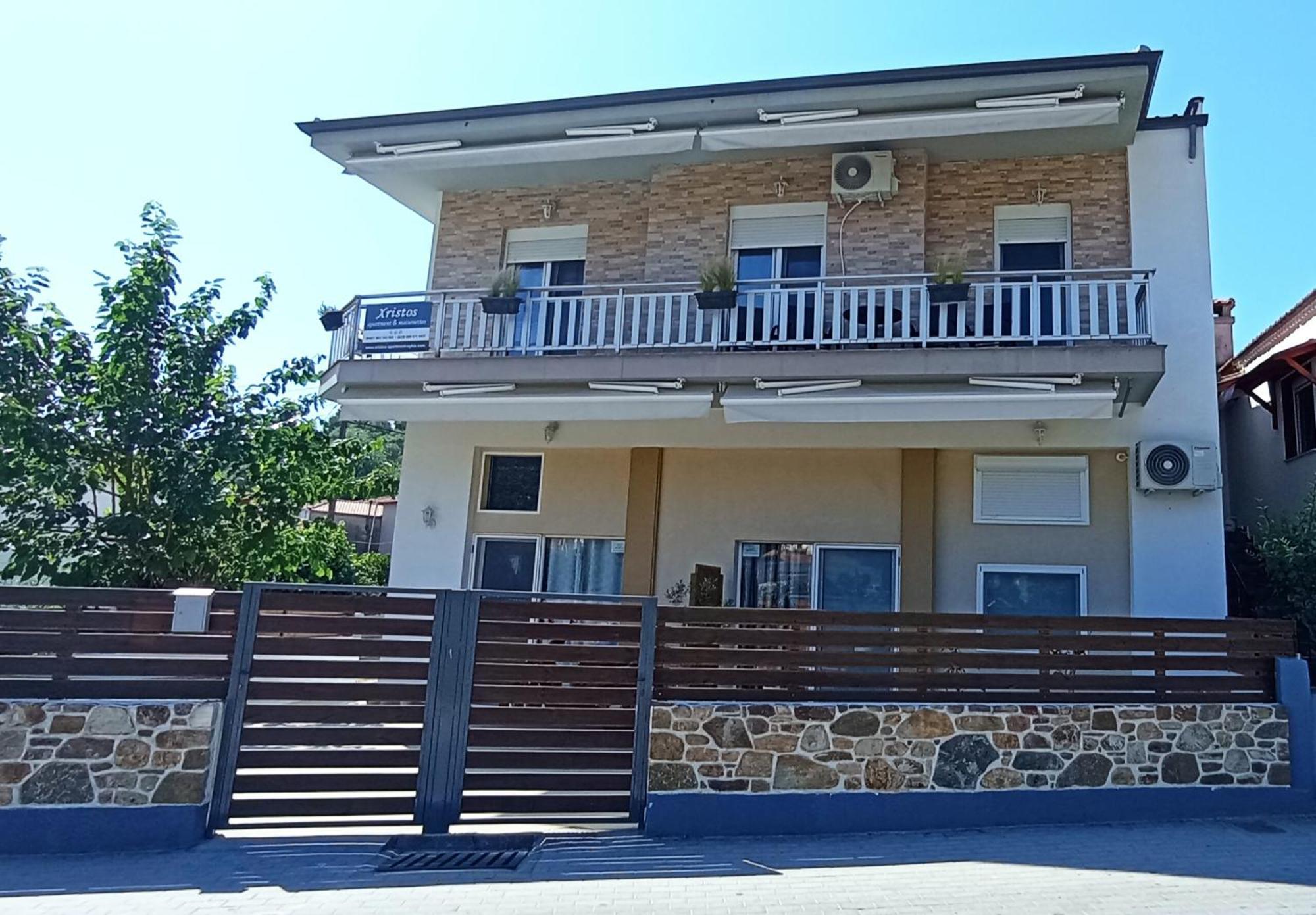 Xristos Apartment And Maisonettes Sykia Chalkidikis Exterior foto